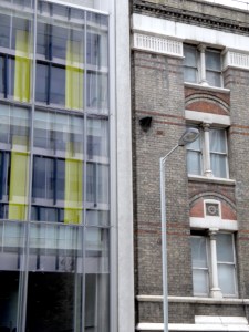 London has a strange combination of new vs old. 