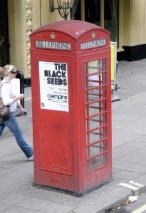 Red Phone Booth. (I couldn't NOT take a photo.)