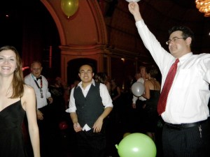 Sarah, Ray & Bruce rockin' out!