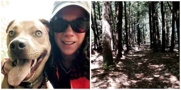 Trail Running With My Best Girl 